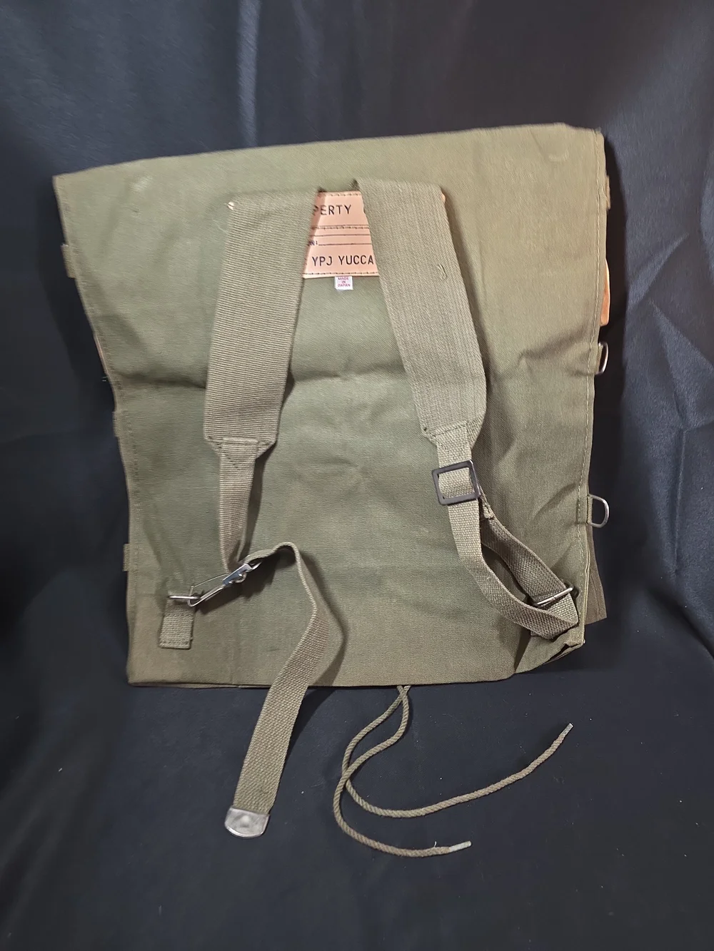 Vintage Boy Scouts Yucca Pack Model 185 Backpack Canvas Army Green YPJ